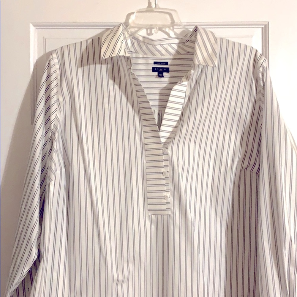 Talbots plus size wrinkle resistant tunic